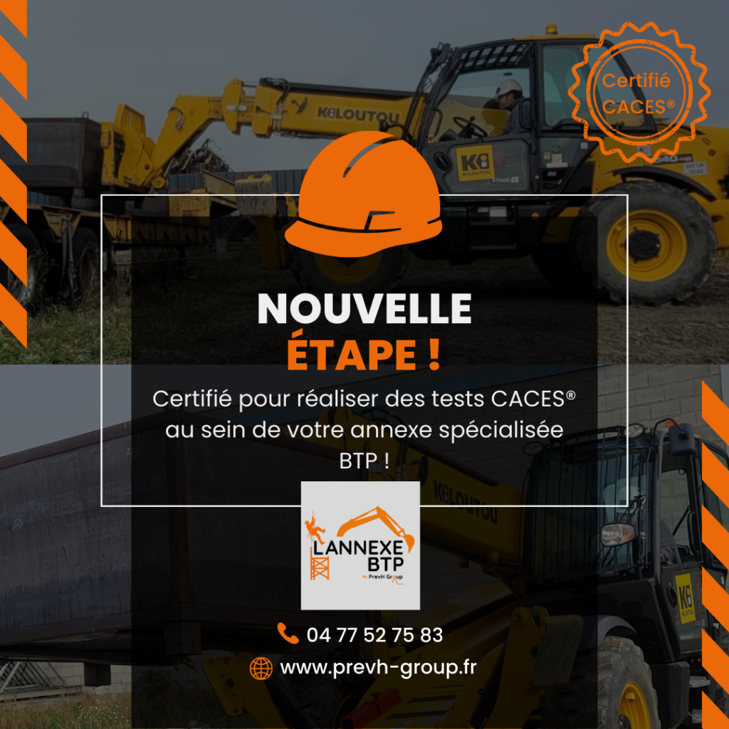 CACES® R482 dans la Loire 42